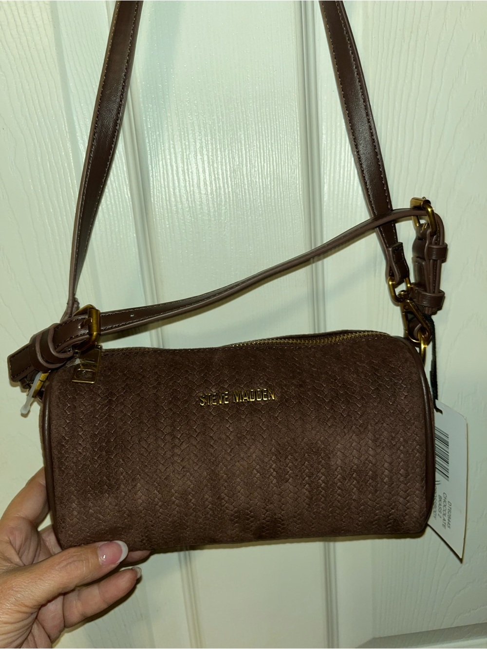 Steve Madden Mini Barrel Crossbody Bag 2 way!